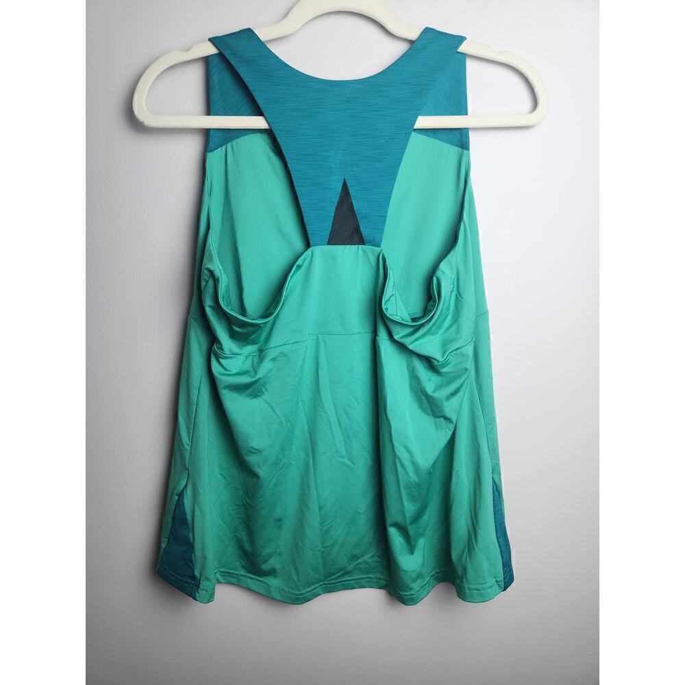 REI Co-Op Athletic Tank sz L Floral camping hiking granola girl gorpcore - Picture 3 of 7
